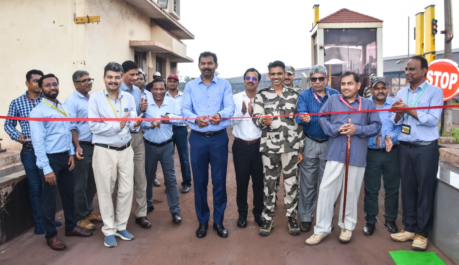 Paradip Port Authority Strengthens Port Security with Advanced Radiological Detection Equipment at New Gate #1.